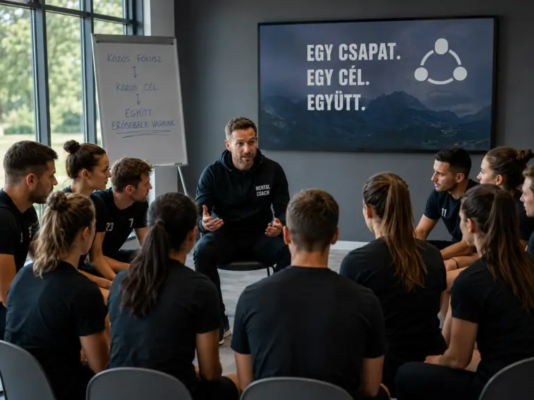 Sport mentál coaching csapatoknak: miért nem csak az egyéni sportolóknak hasznos?